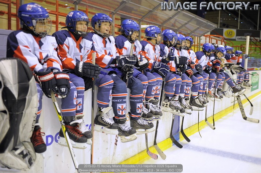 2015-02-15 Hockey Milano Rossoblu U12-Valpellice 0329 Squadra